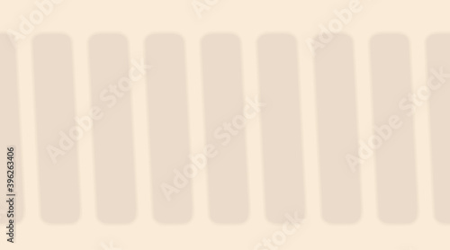 Vector diagonal lines illustration. Soft natural realistic Sail Champagne color shadow effect background. Window jalousie blinds and overlay shading on the floor