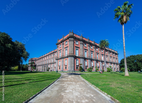 Canvastavla Naples, Italy - built in 1742, and located on the top of the Capidimonte distric