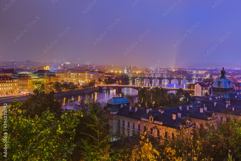 Cityscape of Prague - Czech Republic