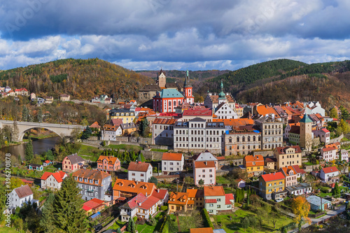 Castle Loket in Czech Republic