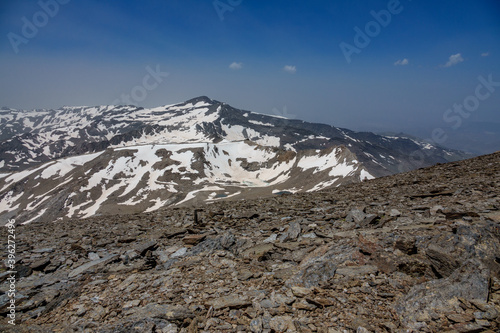 Peak Veleta from the Mulhacen