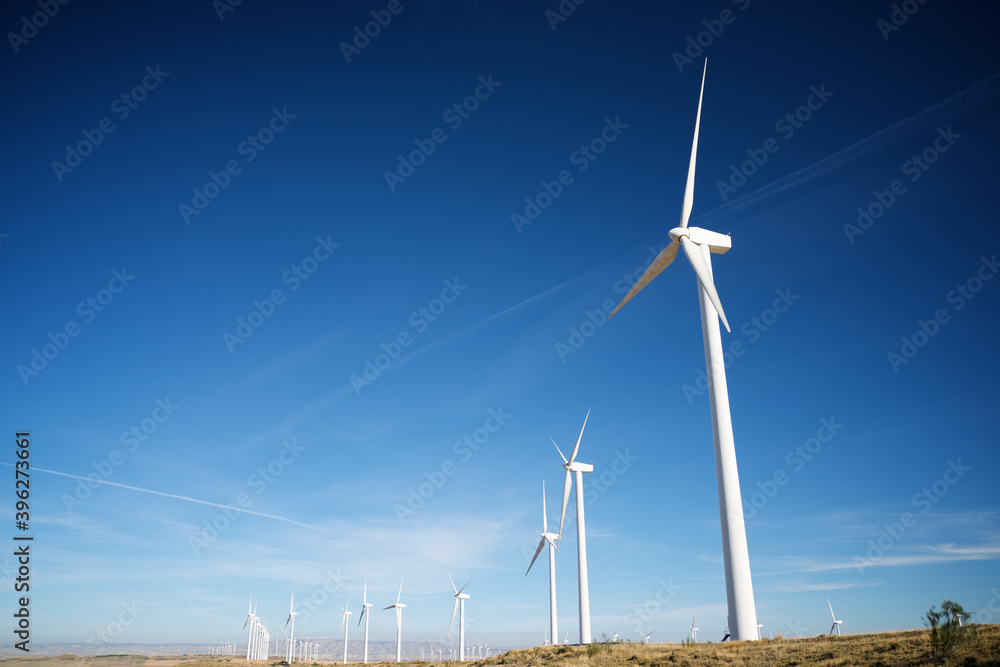 Fototapeta premium Alternative wind energy concept