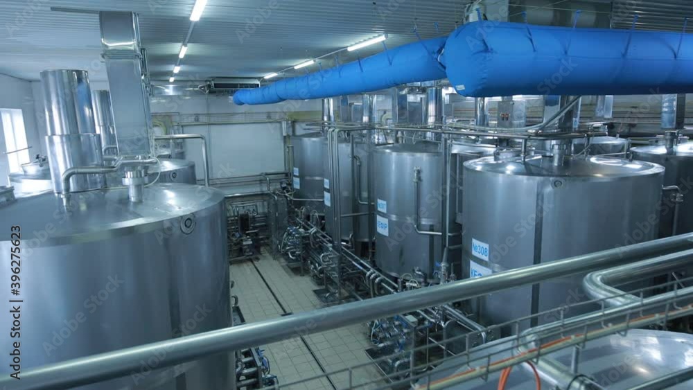 Dairy. Industrial production. New equipment Dairy. Industrial production. New equipment