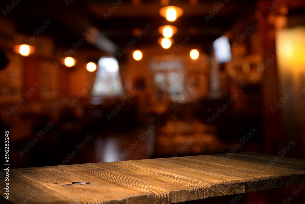 dark brown top of bar and free space for your glass dark brown top of bar and free space for your glass
