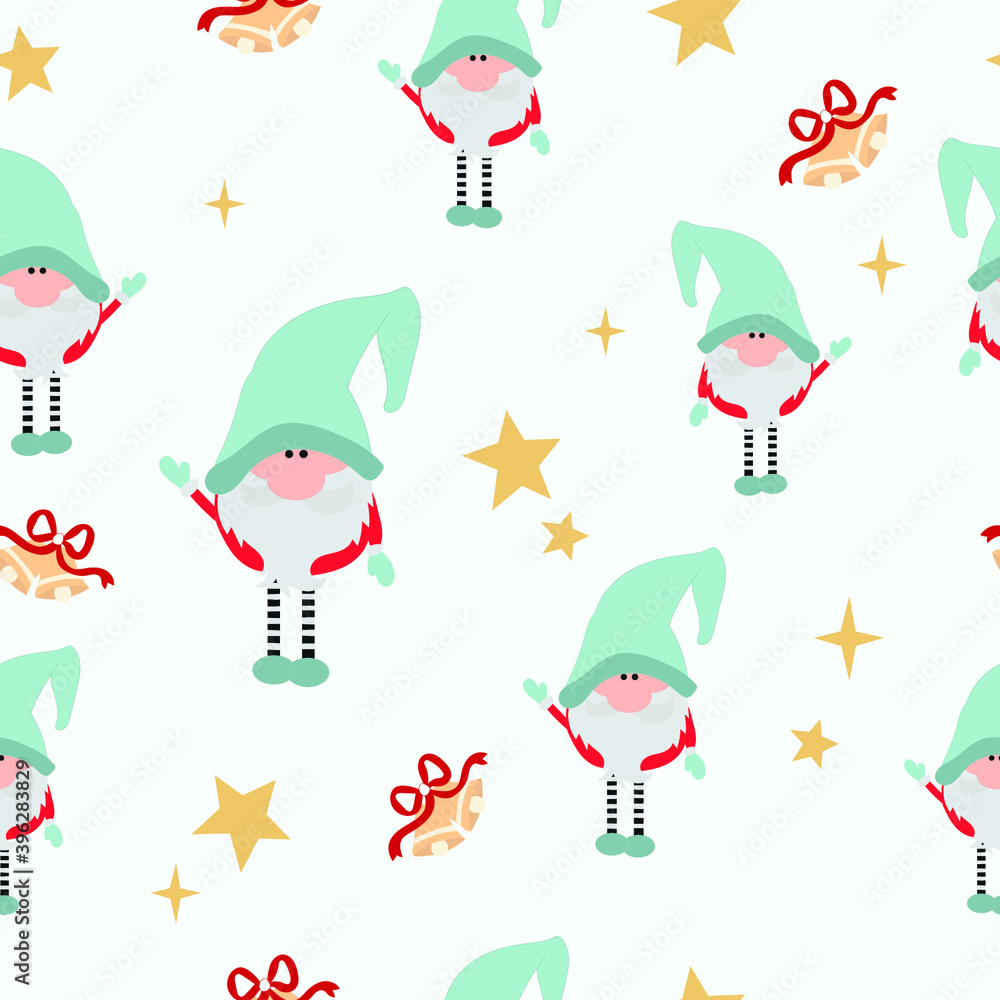 Fototapeta premium Beautiful christmas pattern for decoration