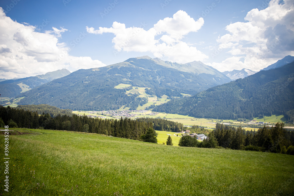 Landscape Tyrol Austrian Alps Summer