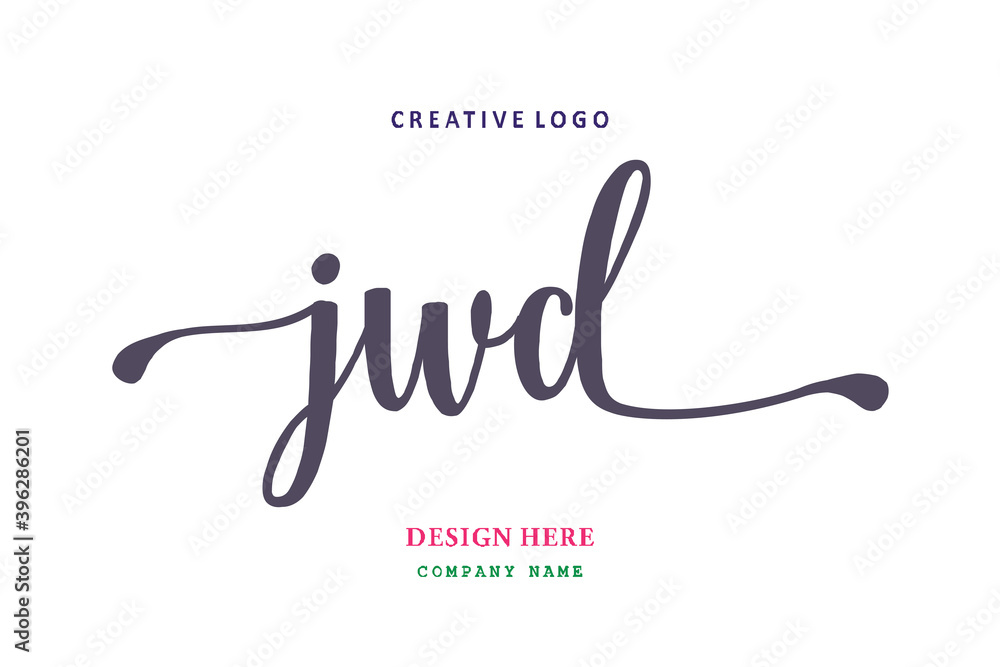 JWD lettering logo is simple, easy to understand and authoritative JWD lettering logo is simple, easy to understand and authoritative