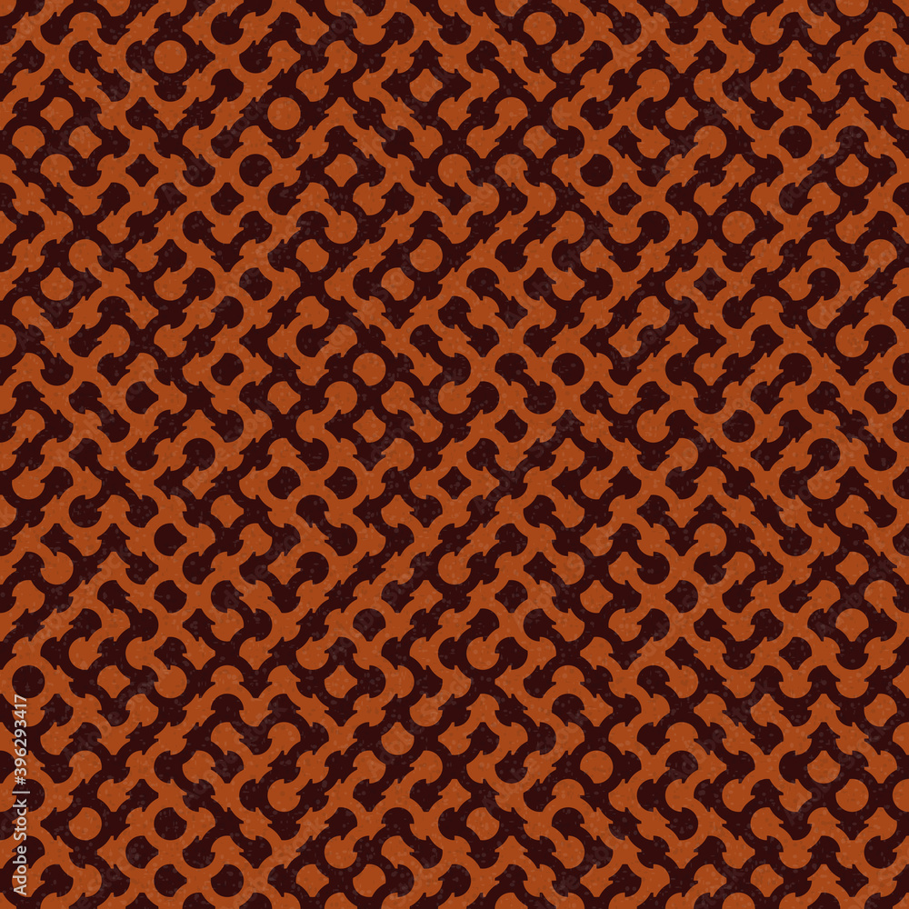 Fototapeta premium Abstract Geometric Pattern generative computational art illustration