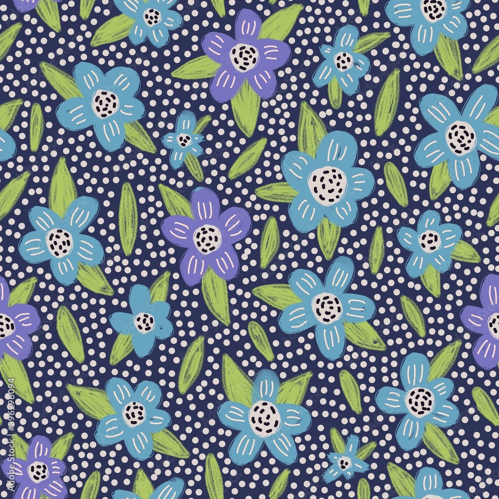 seamless pattern with flowers seamless pattern with flowers