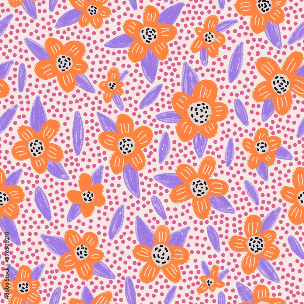 seamless pattern with flowers seamless pattern with flowers
