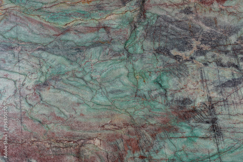 Velvet Green - natural polished calcite stone slab, texture for perfect interior, background or other design project.