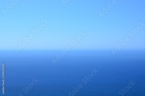 Sky meets sea in Aegean Sea