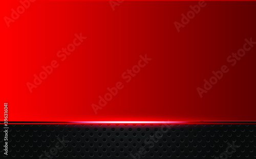 abstract metallic red black frame layout design tech innovation concept background