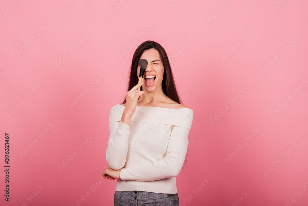 Cosmetologist beautician holding a tool in her hands, permanent makeup master, permanent makeup Cosmetologist beautician holding a tool in her hands, permanent makeup master, permanent makeup