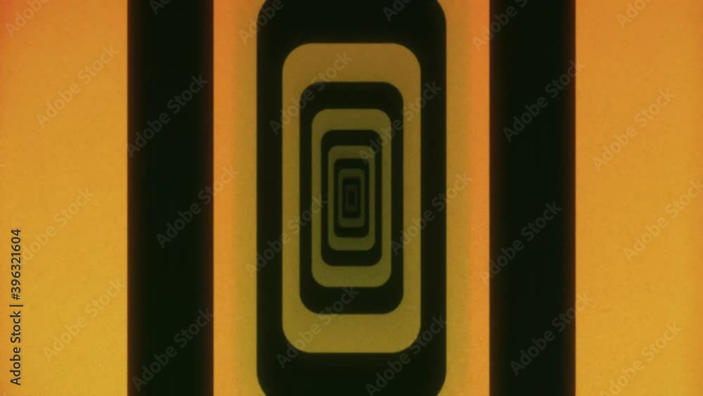 Abstract Retro 80s Background With Bands Stripe Loop/ 4k animation of