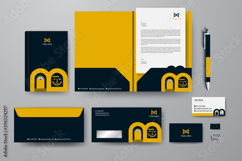  Corporate business stationary design