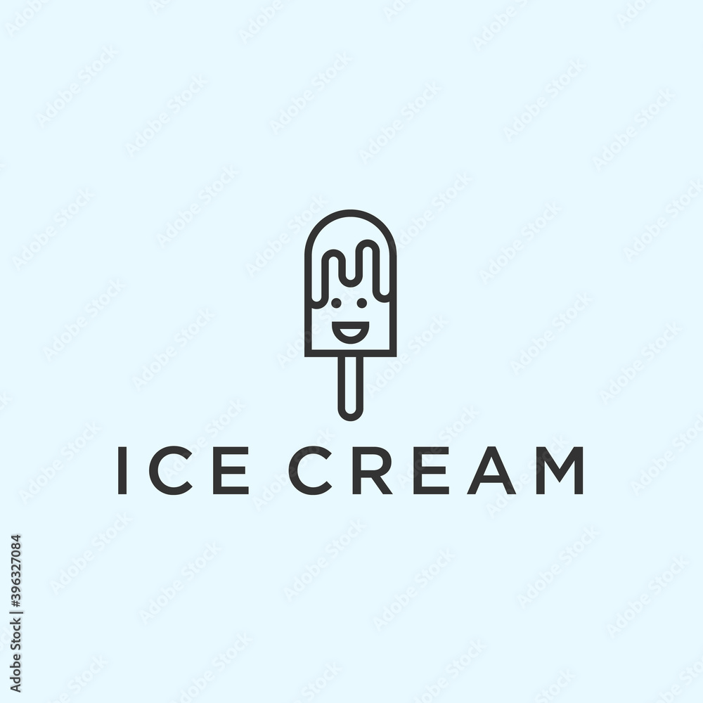 logo s abstract. ice cream icon logo s abstract. ice cream icon