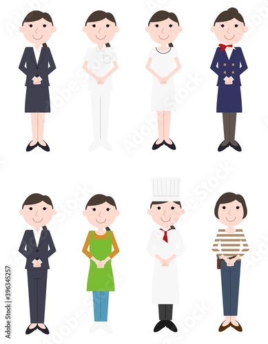 仕事　女性　職業