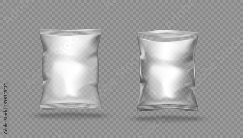 Transparent Pack For Snacks, Chips, Or Other Food