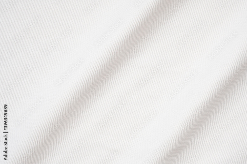 Fototapeta premium White fabric smooth texture surface background
