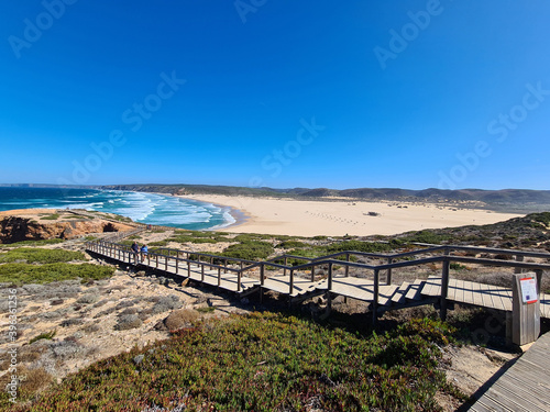 Vista da Praia da Carrapateira Portugal