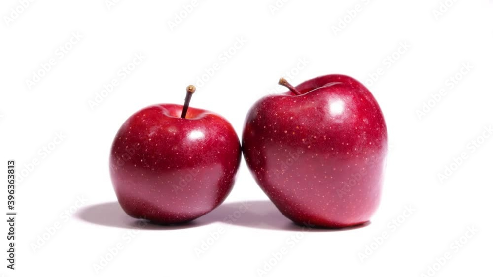 fresh and delicious red apples isolated on white fresh and delicious red apples isolated on white