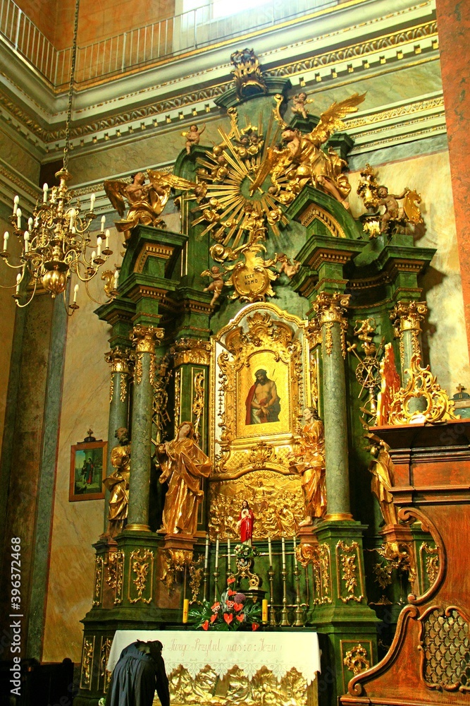 Przemyśl - kościół św. Teresy i klasztor karmelitów bosych oraz Kościół św. Antoniego Padewskiego w Prze