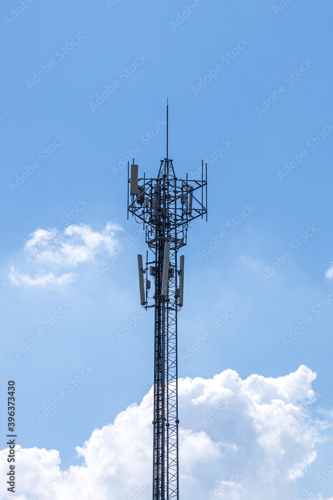 communication tower top. Radio antenna Tower , microwave antenna tower on light sky background. wireless technology concept. communication development concept. image for objects and article. communication tower top. Radio antenna Tower , microwave antenna tower on light sky background. wireless technology concept. communication development concept. image for objects and article.