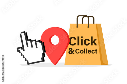 Click and collect banner