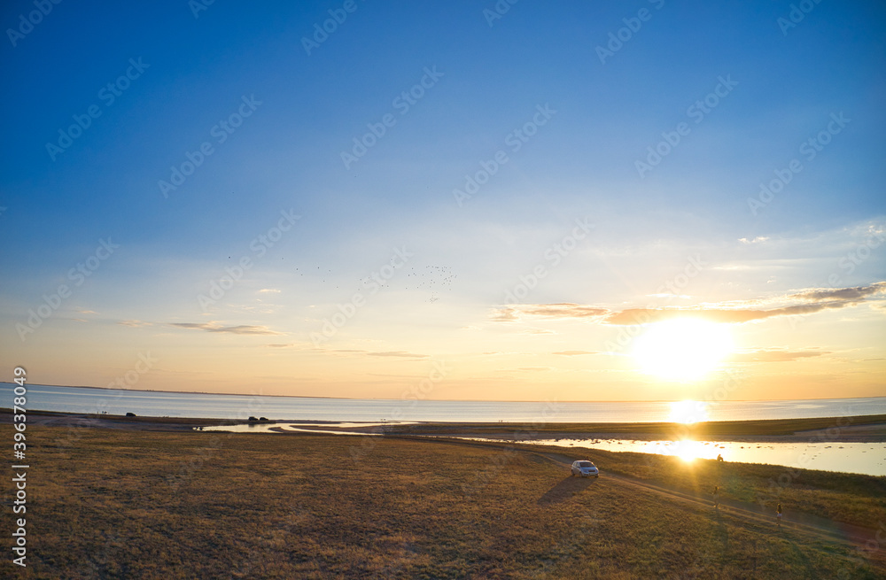 Sea waves on a beautiful sea in the morning Sea waves on a beautiful sea in the morning
