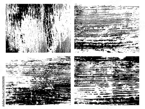 Grunge natural wood monochrome texture