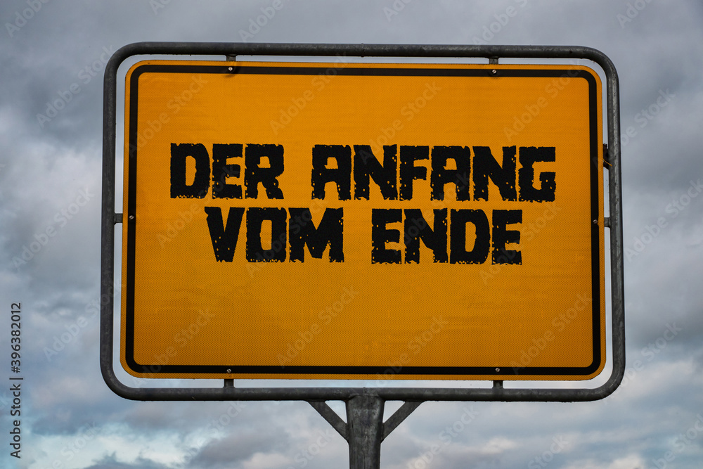 Der Anfang vom Ende Wegweiser