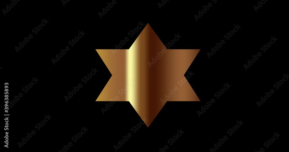 golden star on black background golden star on black background