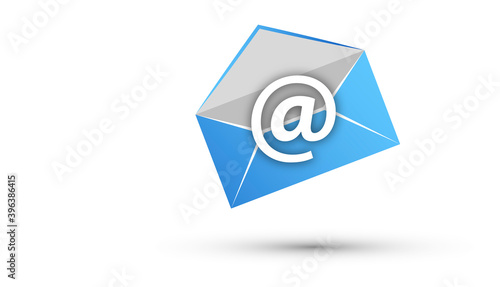 icona, busta da lettera, sms, messaggio, nuovo messaggio