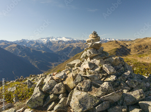 Views towards the highest mountains in the Pyrenees. © Aitor