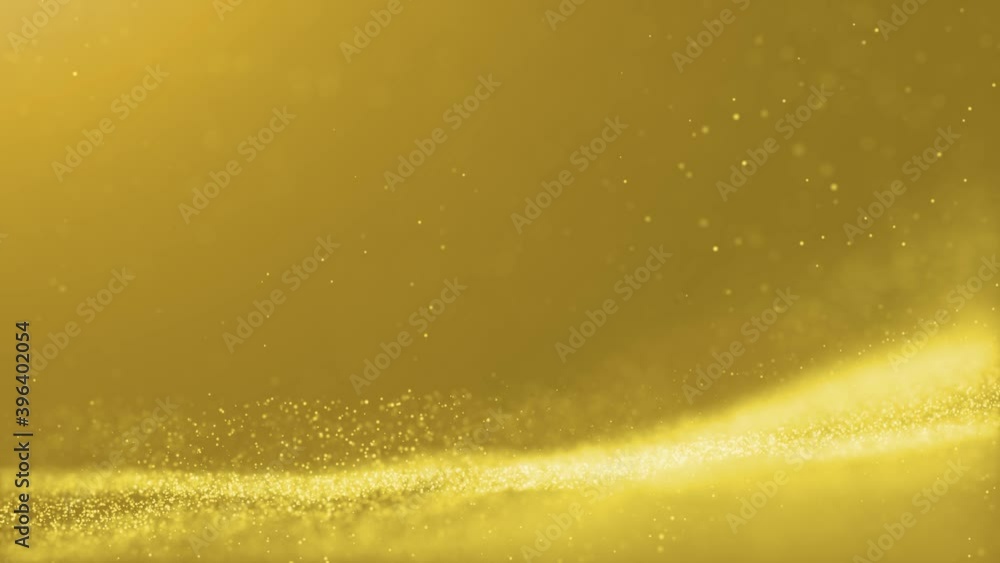 Magic modern gold coloured abstract animation with artistic particles motion background. Magic modern gold coloured abstract animation with artistic particles motion background.