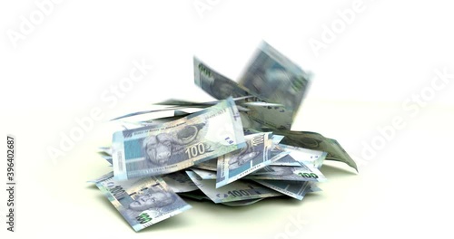 South African Rand falling