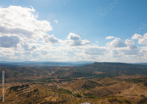 Maestrat region  Maestrazgo   Castellon province  Spain. Perfect desktop background. Beautiful landscape photography.
