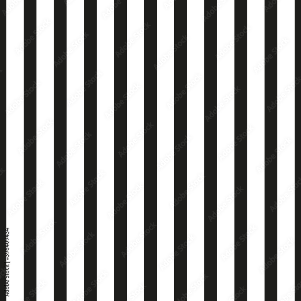 Vector seamless striped pattern. Vertical lines endless texture. Repeatable simple black and white background Vector seamless striped pattern. Vertical lines endless texture. Repeatable simple black and white background