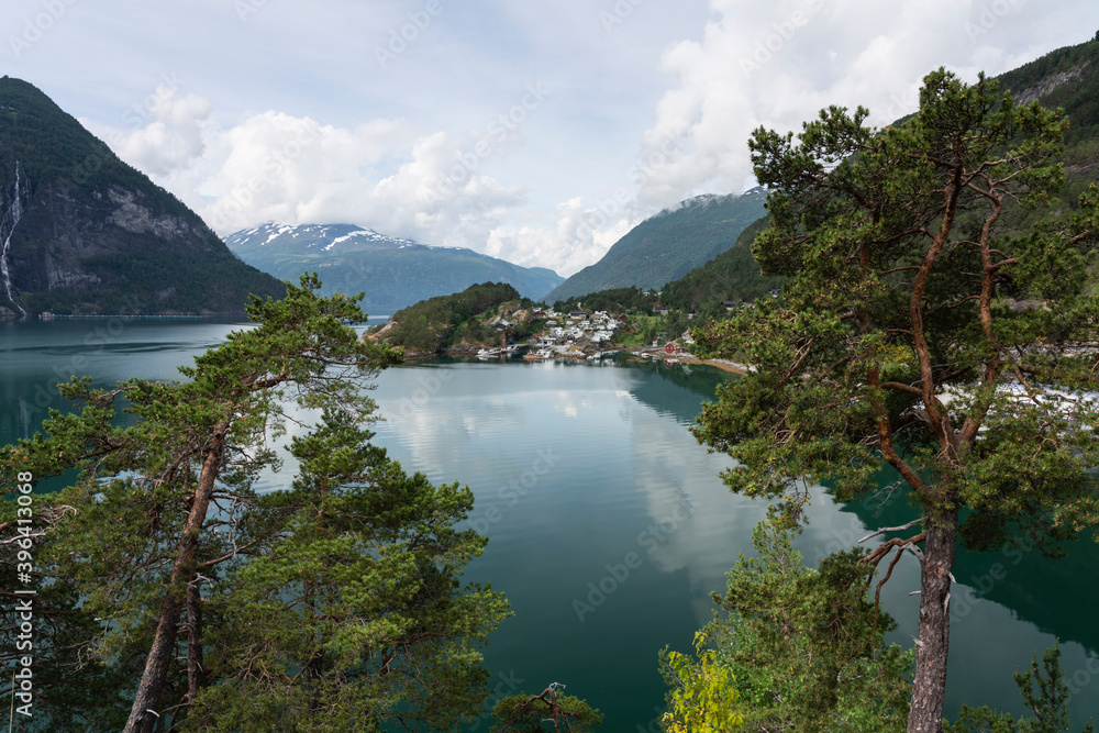 View from Vika camping, Nordal, Norway