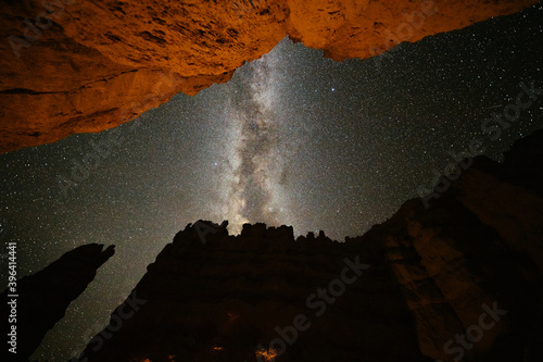 Bryce Canyon milky way galaxy astrophotography