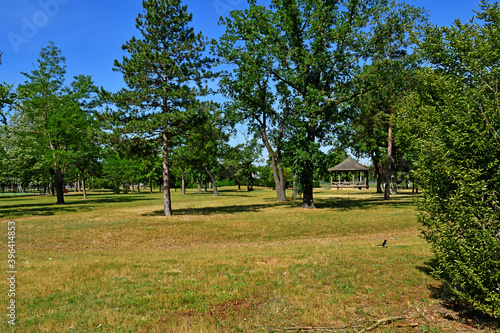 Aubergenville; France - may 18 2020 : Elisabethville district photo