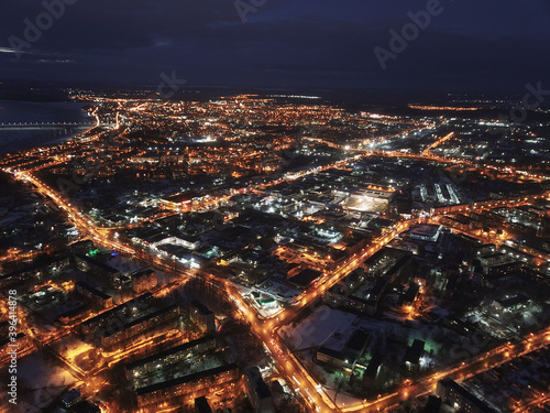Night city lights always create a romantic mood © Алексей Лобов