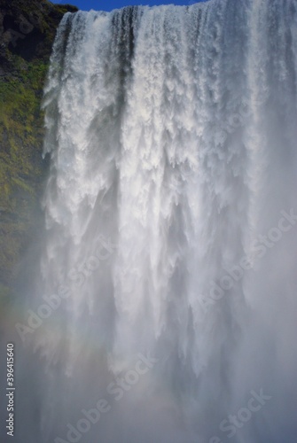 Skogafoss Powerful Waterfall  Iceland