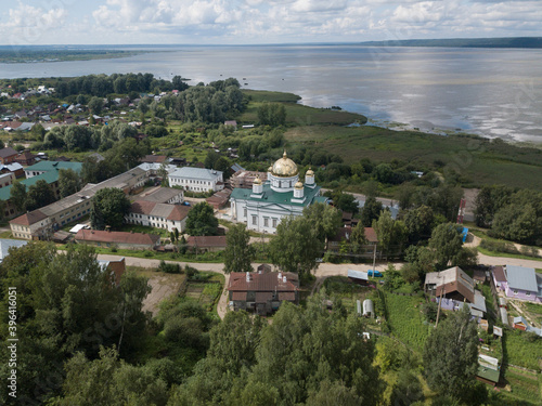 Churches and nature of the city of Galich