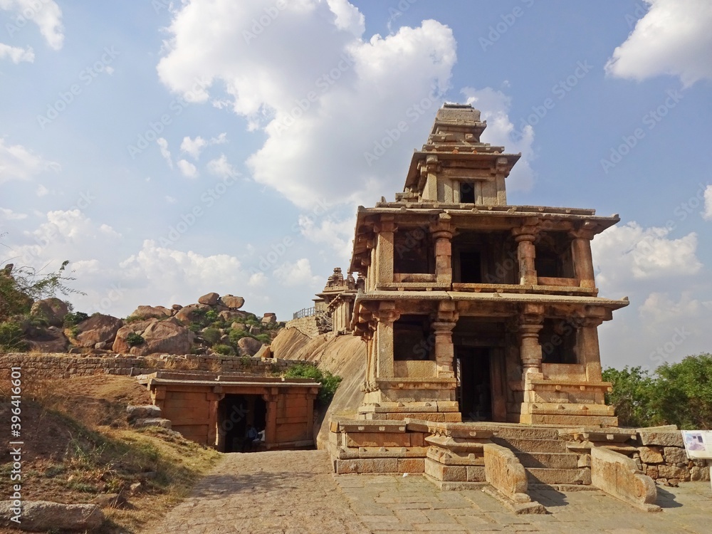 Naklejka premium Chitradurga Fort , Picturesque Fort of Karnataka ,india