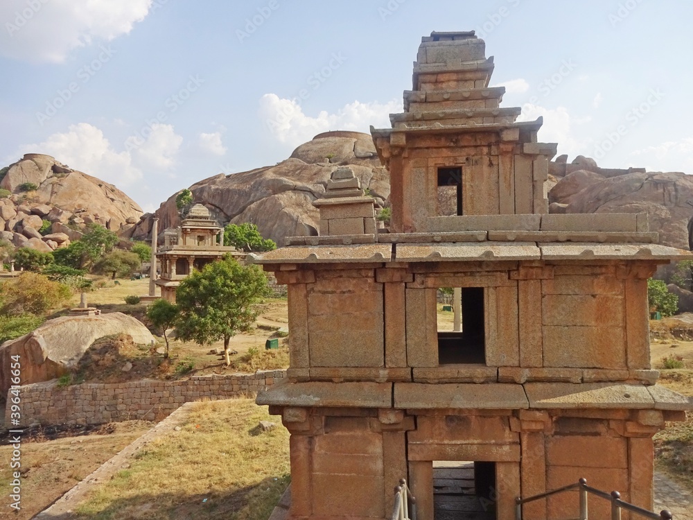 Naklejka premium Chitradurga Fort , Picturesque Fort of Karnataka ,india