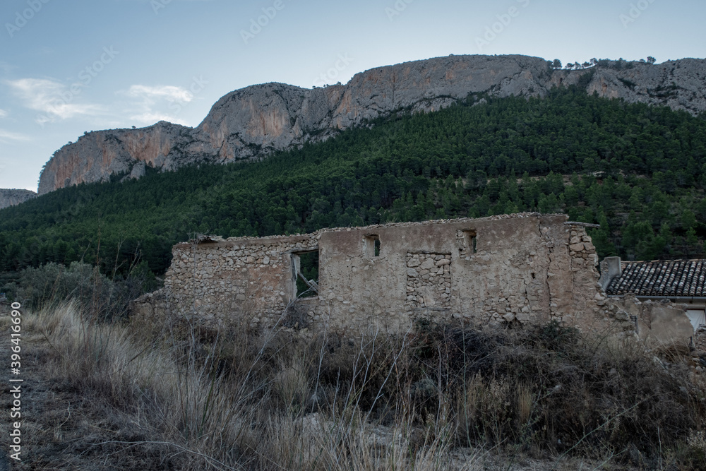 Landscapes and beautiful natural shots in Sella, Alicante (Spain)