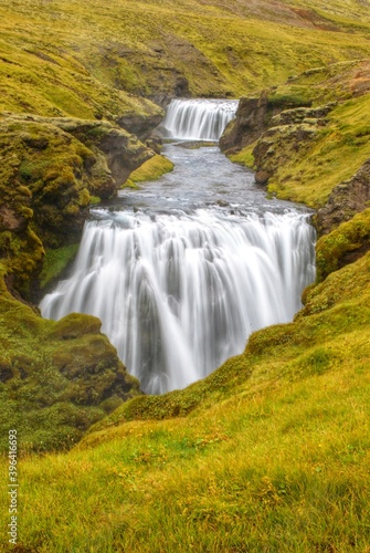 Fimmvorduhals Hiking landscapes,Iceland