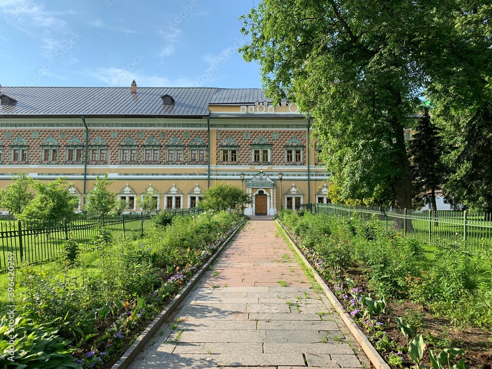 Moscow theological Academy on a Sunny summer day